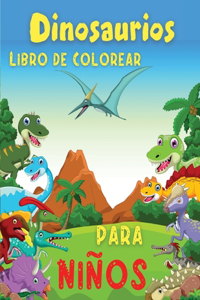 Dinosaurios Libro de Colorear para Niños