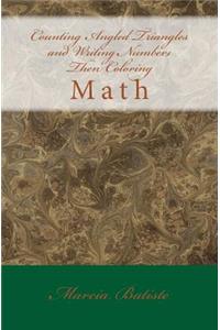 Counting Angled Triangles and Writing Numbers Then Coloring