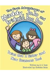 First Adventures of Maddy, JoJo and Bridgee Boo Boo: Twins get a new sister and new seasons too