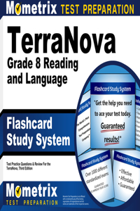 Terranova Grade 8 Reading and Language Flashcard Study System