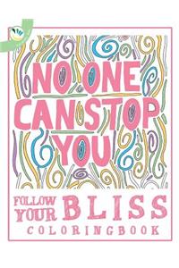 Follow Your Bliss Coloring Book