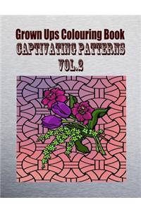 Grown Ups Colouring Book Captivating Patterns Vol. 2 Mandalas