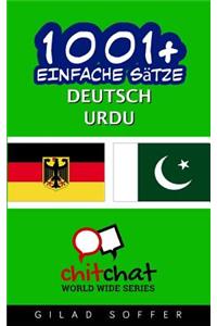 1001+ Einfache Sätze Deutsch - Urdu