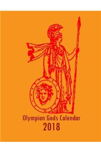 Olympian Gods Calendar 2018