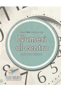 Numeri al centro Sudoku medio (oltre 340 rompicapi)