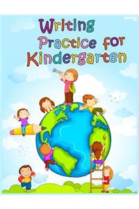 Writing Practice For Kindergarten