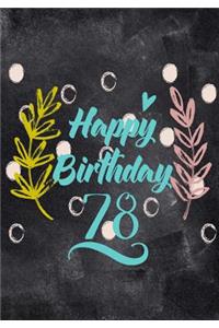 Happy Birthday 78