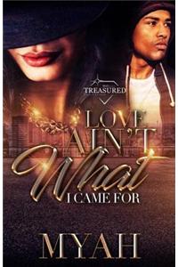 Love Ain't What I Came for