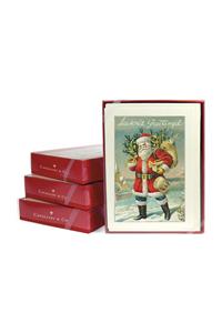 Vintage Christmas Girl Notecards