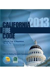 2013 California Fire Code, Title 24 Part 9