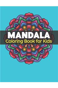 Mandala Coloring Book for Kids
