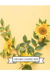 Sunflower Coloring Book