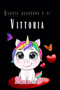 Questo quaderno è di Vittoria
