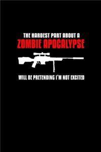 The Hardest part about a Zombie Apocalypse will be Pretending I'm not excited