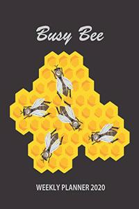 Busy Bee Weekly Planner 2020