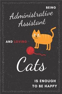 Administrative Assistant & Cats Notebook