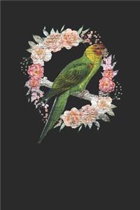 Parrot With Wreath