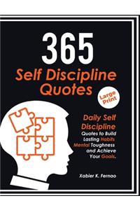 365 Self Discipline Quotes