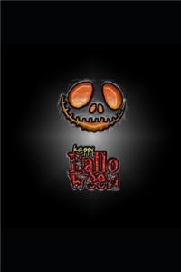 Halloween Notebook, Pocketbook, Journal, 50 Blank Pages, Size 6x9