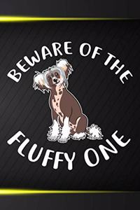 Beware Of The Fluffy One Notebook Journal