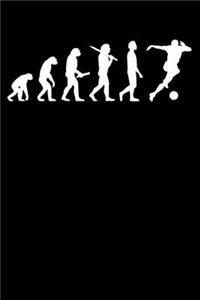 Fußballspieler Notizbuch