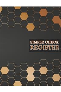 Simple Check Register