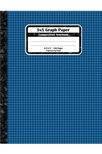 5x5 Graph Paper Composition Notebook