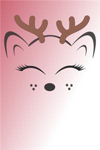Cute Eyelashes Artist Notebook