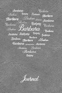 Personalized Journal - Barbara