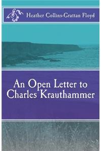 An Open Letter to Charles Krauthammer