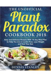 The Unofficial Plant Paradox Cookbook 2018
