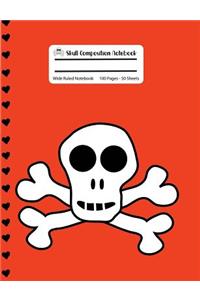 Skull Composition Notebook