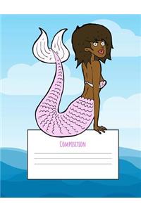 Mermaid Composition Notebook