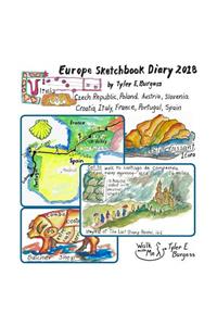 Europe Sketchbook Diary 2018