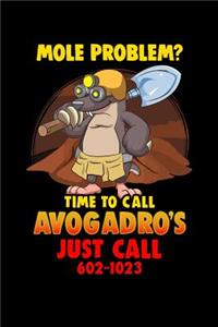Mole Problem? Time to Call Avogadro's Just Call 602-1023