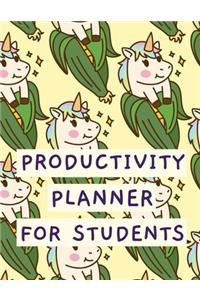 Productivity Planner For Students