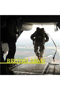 British Army Calendar 2018: 16 Month Calendar