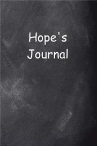 Hope Personalized Name Journal Custom Name Gift Idea Hope