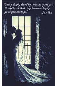 Love & Courage - Lined Notebook with Margins - 5