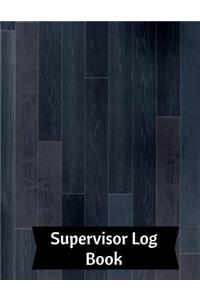 Supervisor Log Book
