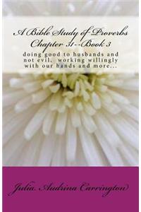 A Bible Study of Proverbs Chapter 31--Book 3