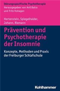 Pravention Und Psychotherapie Der Insomnie