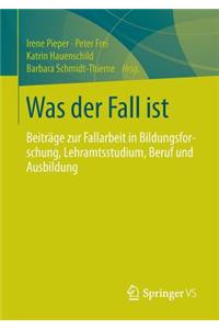 Was der Fall ist