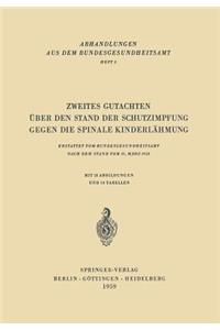 Zweites Gutachten Über Den Stand Der Schutzimpfung Gegen Die Spinale Kinderlähmung