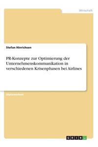 PR-Konzepte zur Optimierung der Unternehmenskommunikation in verschiedenen Krisenphasen bei Airlines