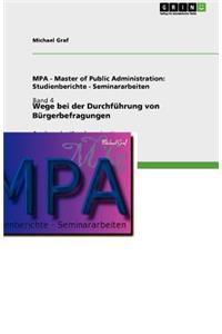 Wege bei der Durchführung von Bürgerbefragungen