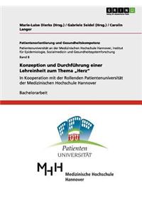 Konzeption und Durchführung einer Lehreinheit zum Thema 