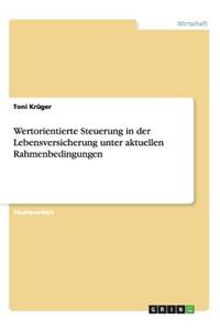 Wertorientierte Steuerung in der Lebensversicherung unter aktuellen Rahmenbedingungen