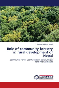 Role of community forestry in rural development of Nepal