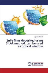 ZnTe films deposited using SILAR method